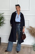 Gabardina Marina Reversible